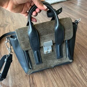 3.1 phillip lim pasha zip detailed medium tote bag